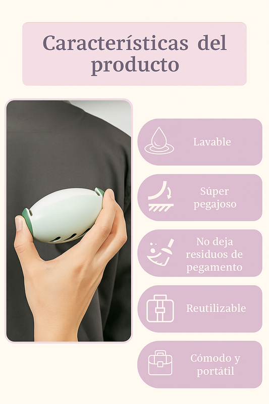 Rodillo eliminador de pelusas lavable