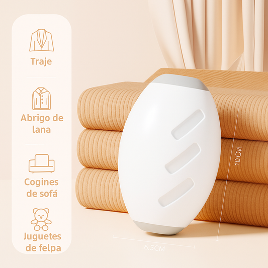 Rodillo eliminador de pelusas lavable